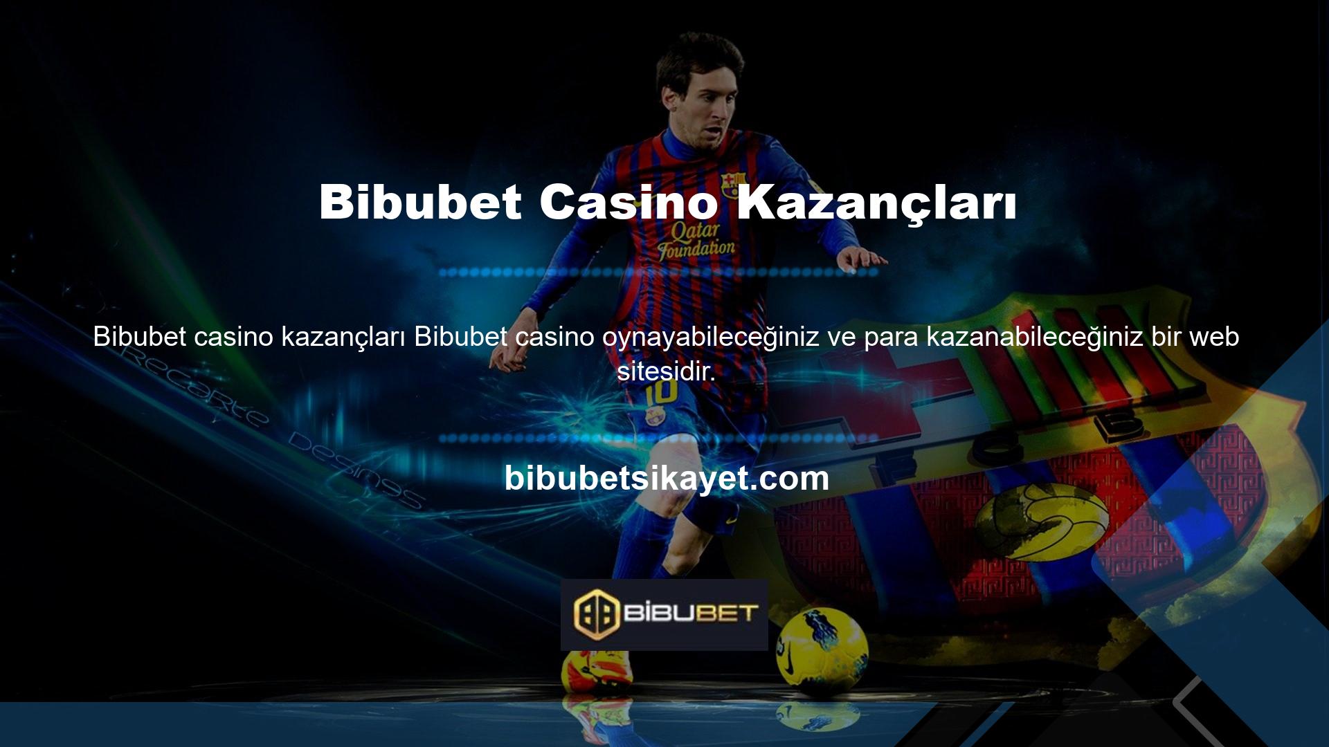 Bibubet güvenli bir şekilde bahse girebilir ve iyi bir geri dönüş yapabilirsiniz